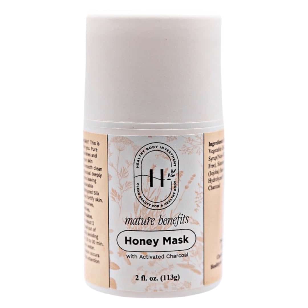 Honey Mask with Activated Charcoal HBI Mature Benefits Honey Mask with Activated Charcoal HBI Mature Benefits